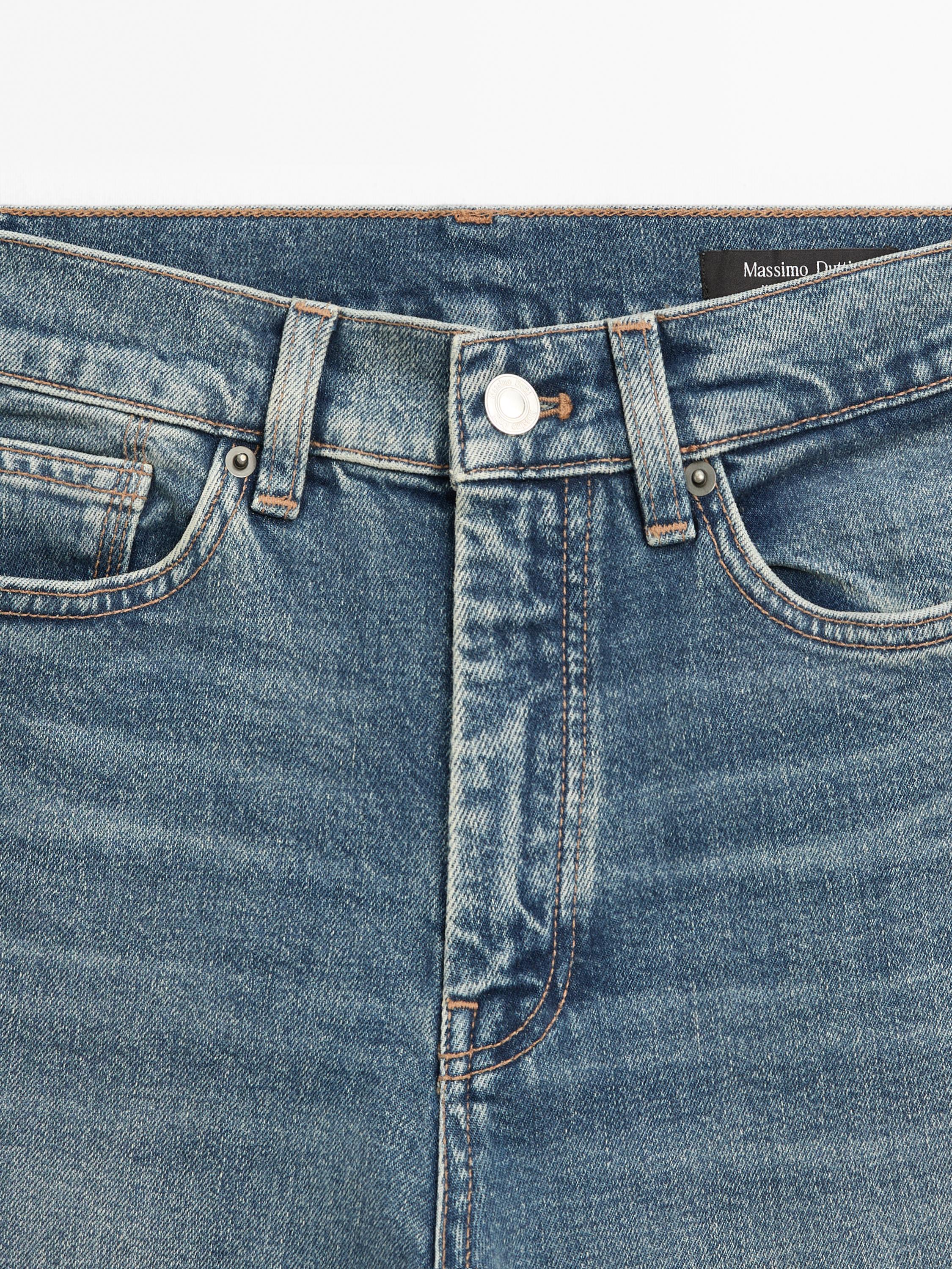 Jean bootcut taille haute